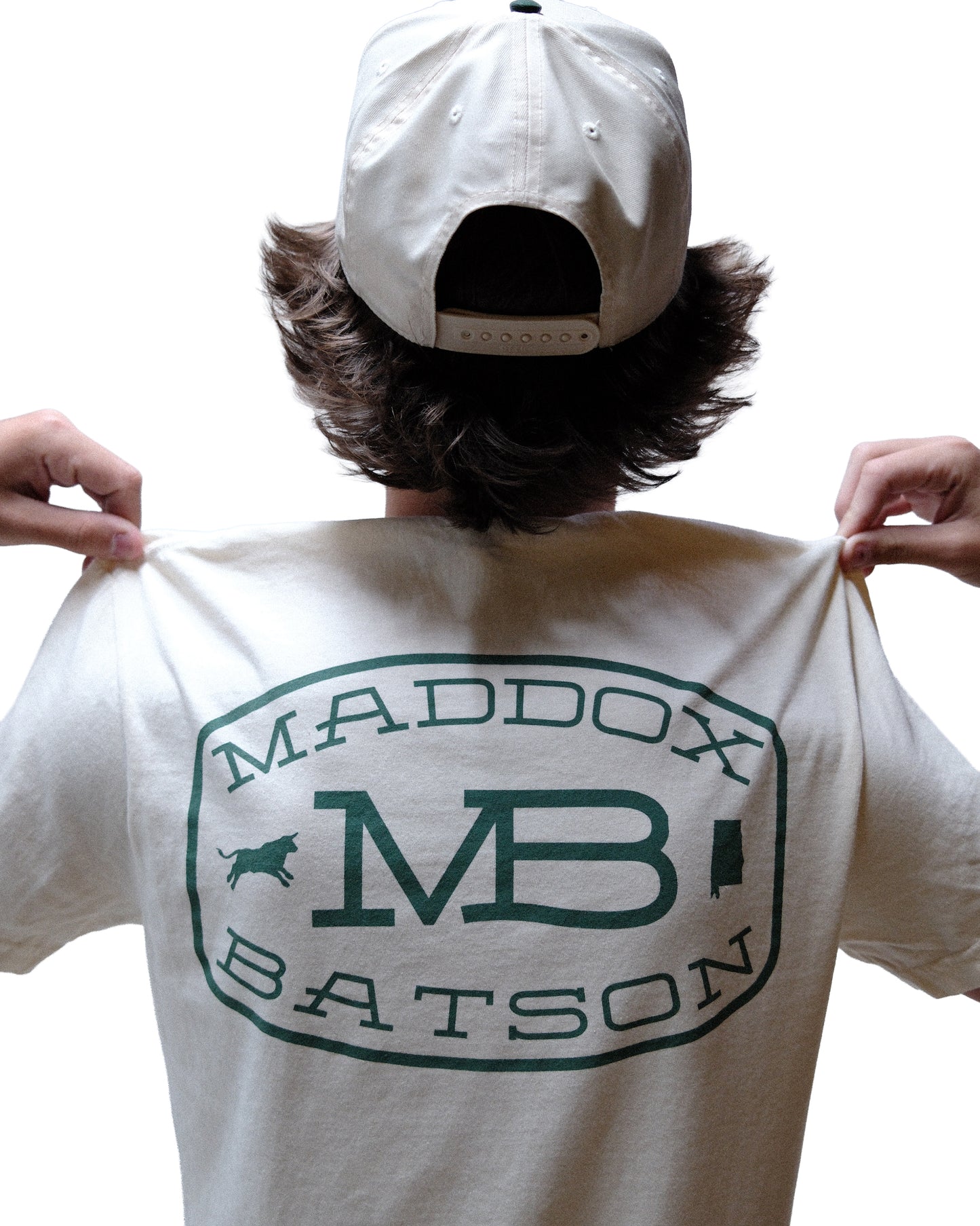 MB LOGO T-SHIRT (CREAM/GREEN) E-COMM EXCLUSIVE
