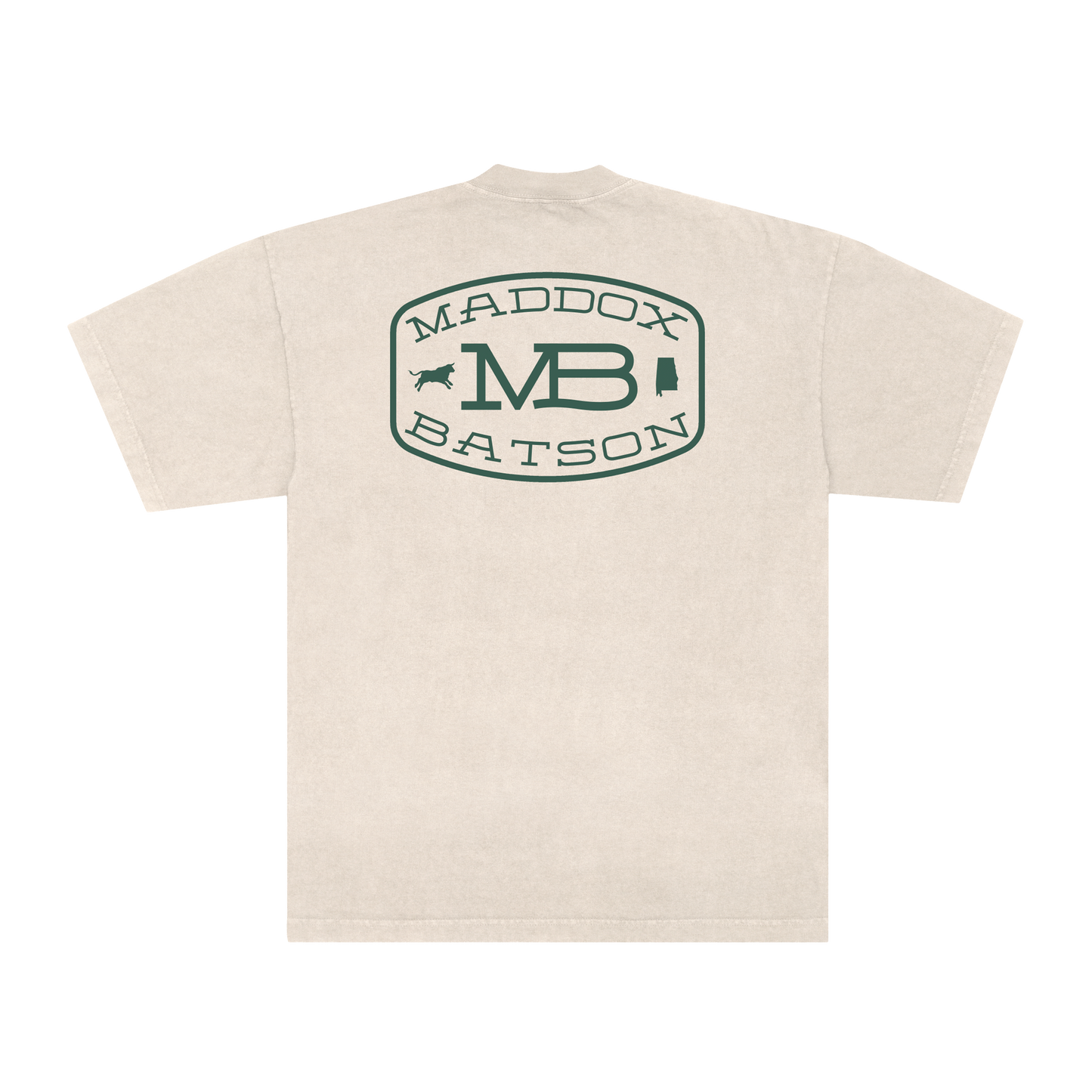 MB LOGO T-SHIRT (CREAM/GREEN) E-COMM EXCLUSIVE