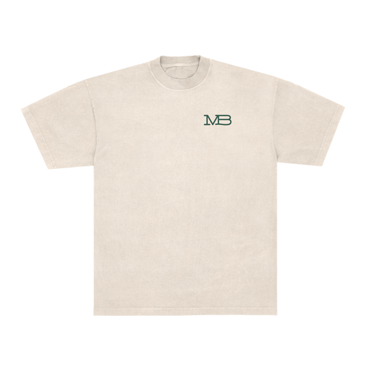 MB LOGO T-SHIRT (CREAM/GREEN) E-COMM EXCLUSIVE
