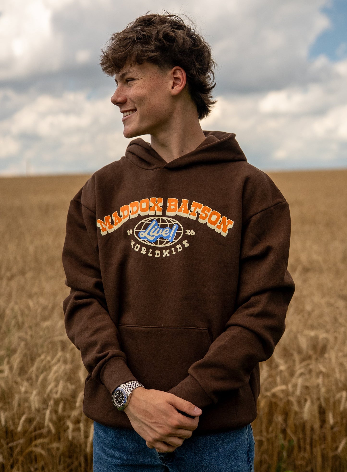 MB Live! Worldwide Tour Hoodie (Brown)