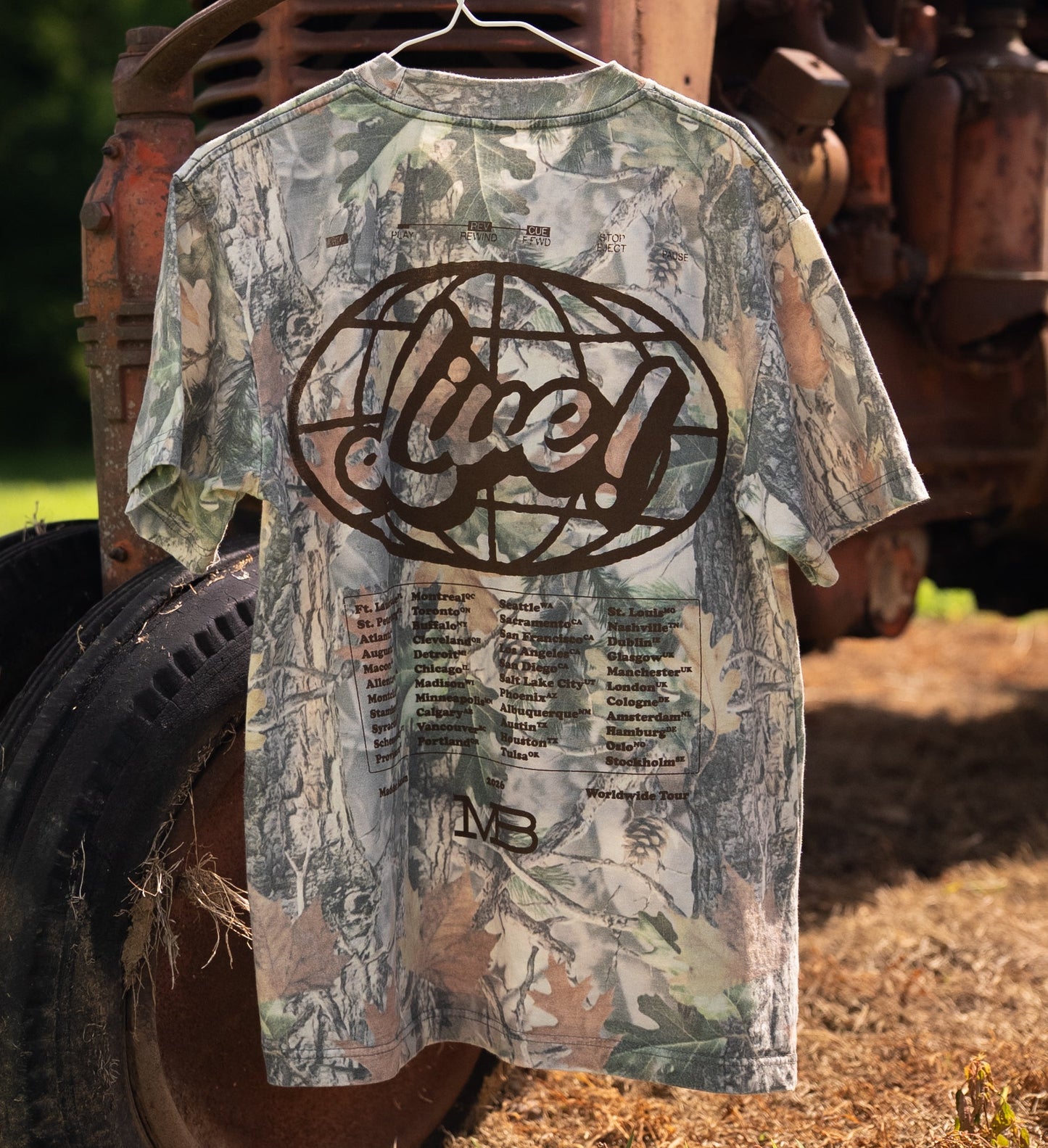 MB Live! Worldwide Tour Tee (Camo)