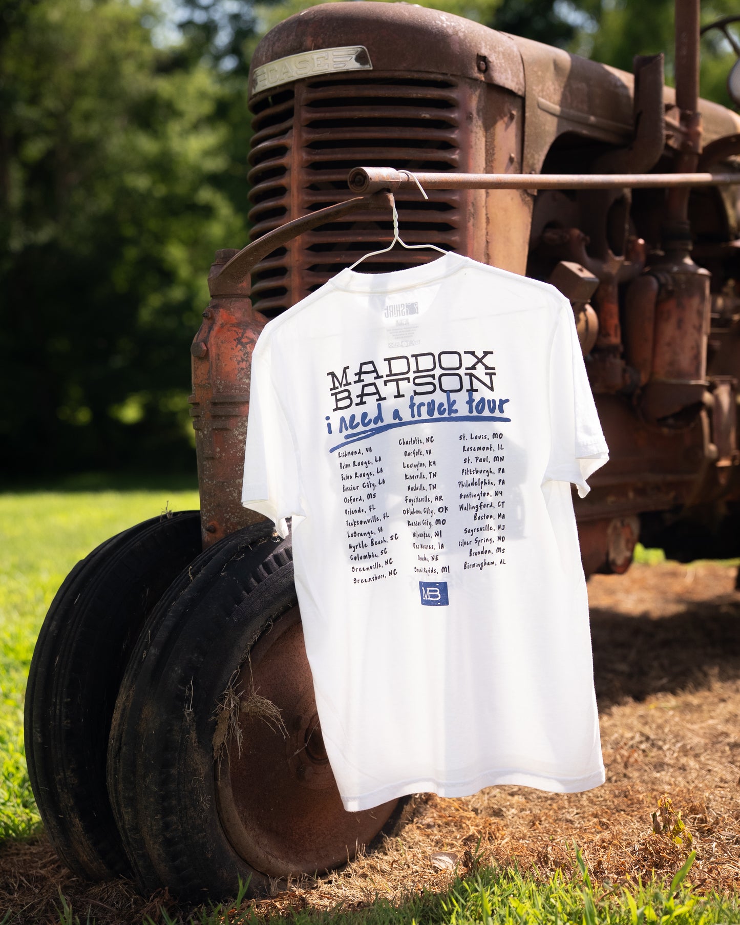 MB I Need A Truck Tour Tee — White