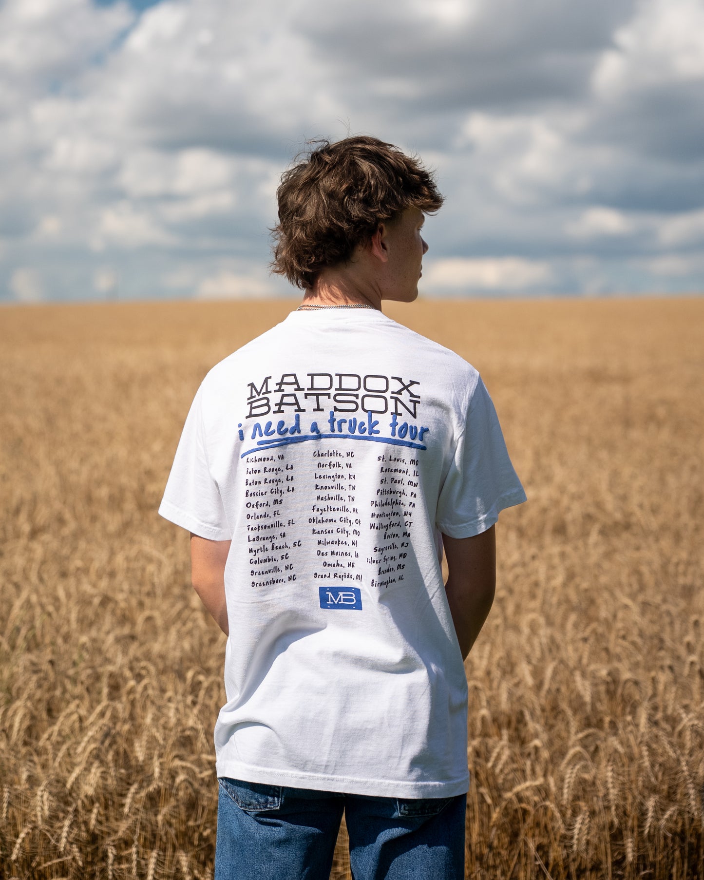MB I Need A Truck Tour Tee — White