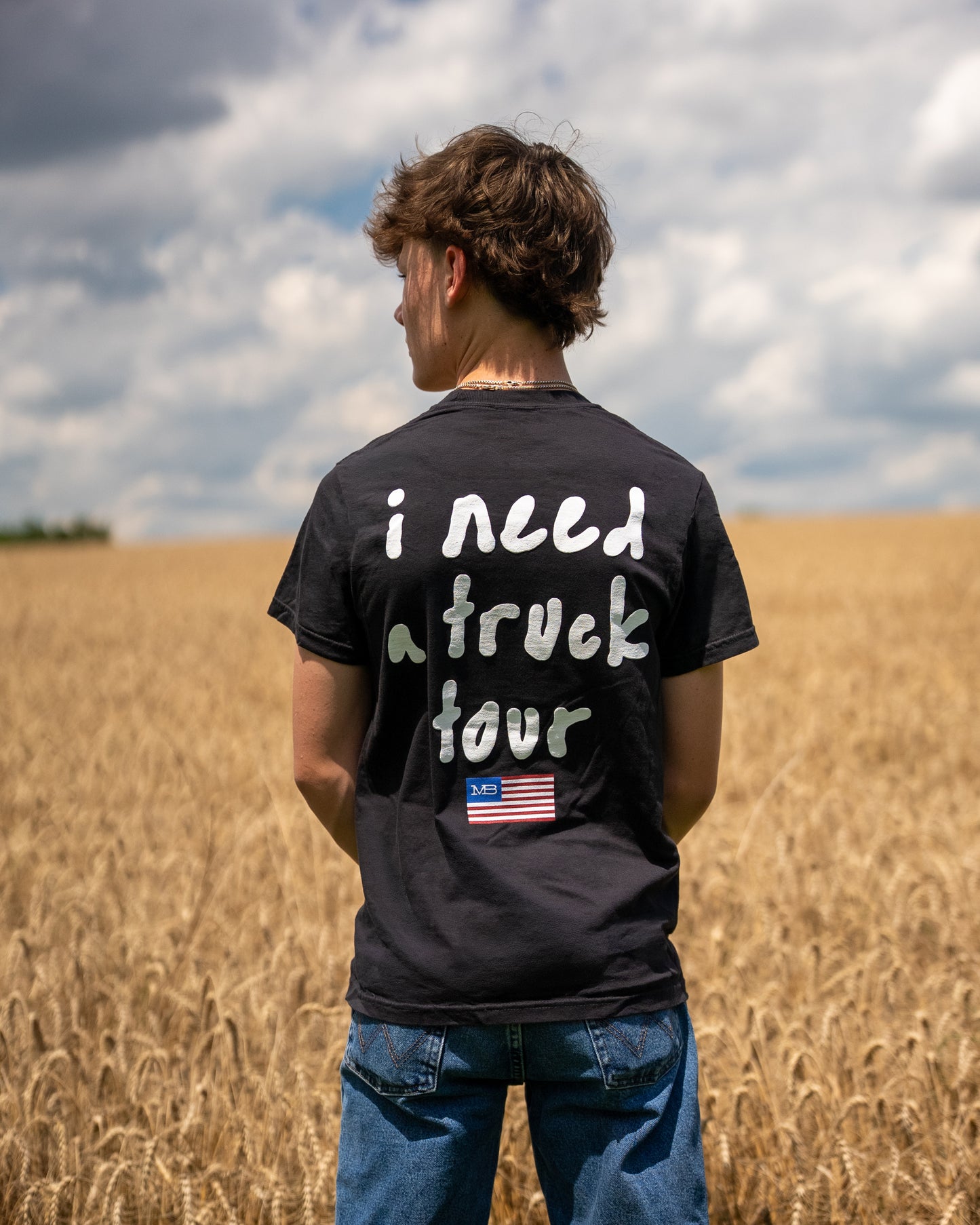 MB I Need A Truck Tour Tee - Black